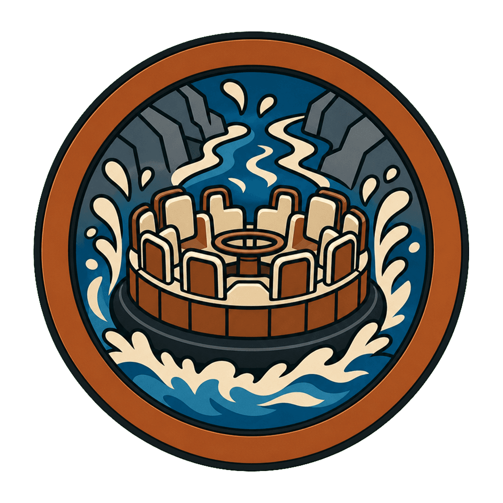Popeye & Bluto's Bilge-Rat Barges logo