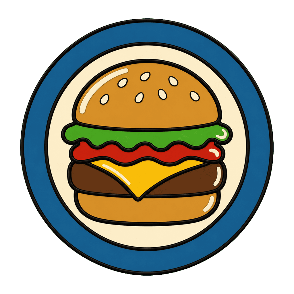 Krusty Burger logo
