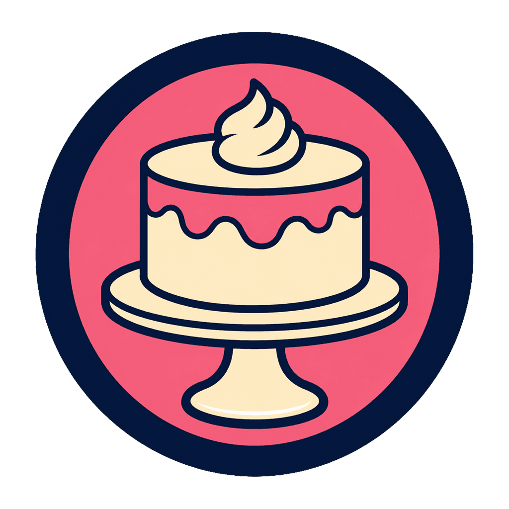 The Cake Bake Shop Restaurant by Gwendolyn Rogers logo