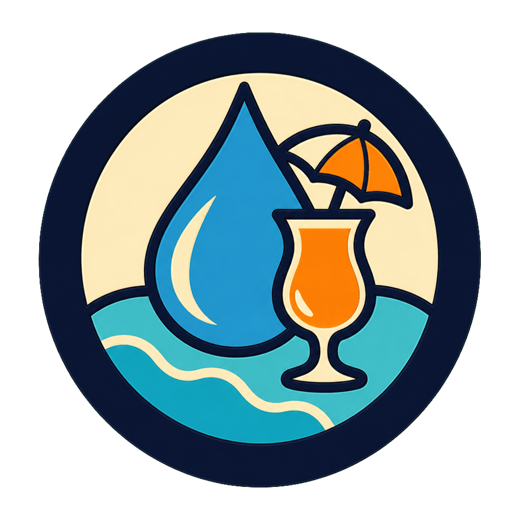 The Drop Off Pool Bar logo